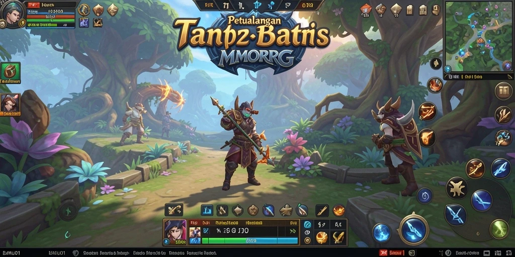 Gameplay memukau dari BARU01 yang menampilkan pertempuran epik.