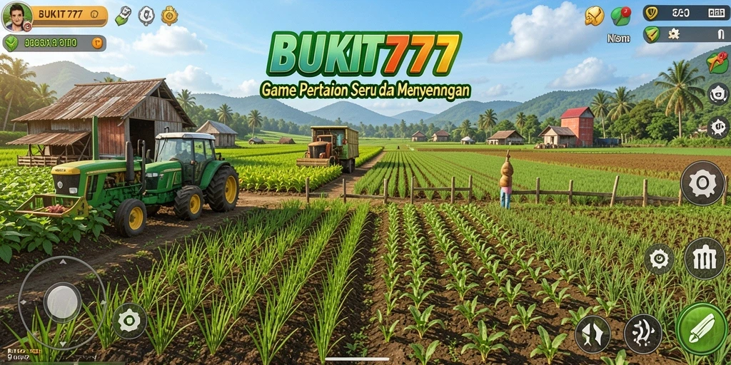 Tampilan gameplay BUKIT777 yang mengasyikkan dalam dunia pertanian.