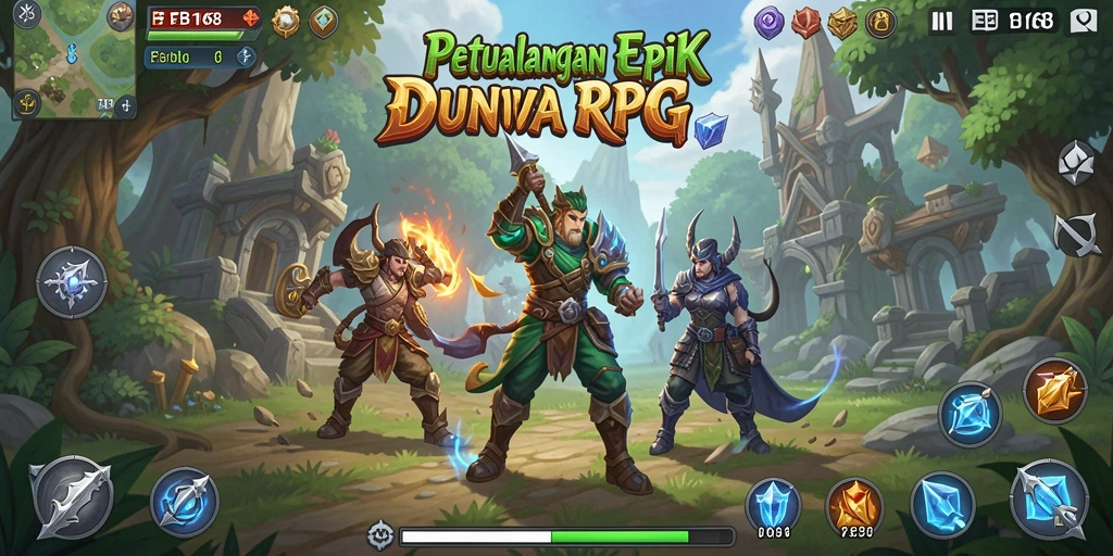 Tampilan utama gameplay FB168 yang menegangkan dan penuh aksi.