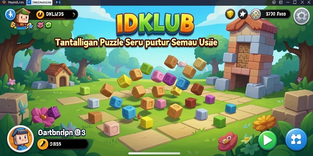 Tampilan gameplay IDKLUB yang menarik dan menyenangkan.