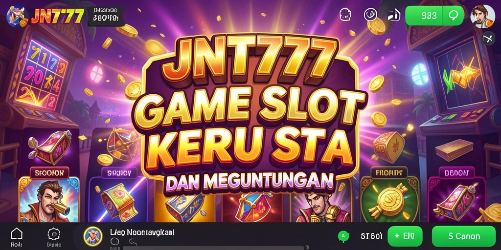 Tampilan grafis menarik dalam gameplay Slot JNT777.