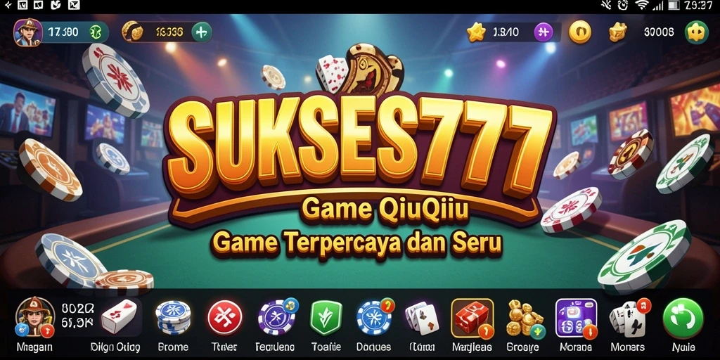 Gameplay seru QiuQiu dengan tantangan menarik di SUKSES777.