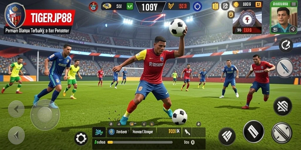 Tampilan gameplay yang menegangkan dan seru di TIGERJP88.
