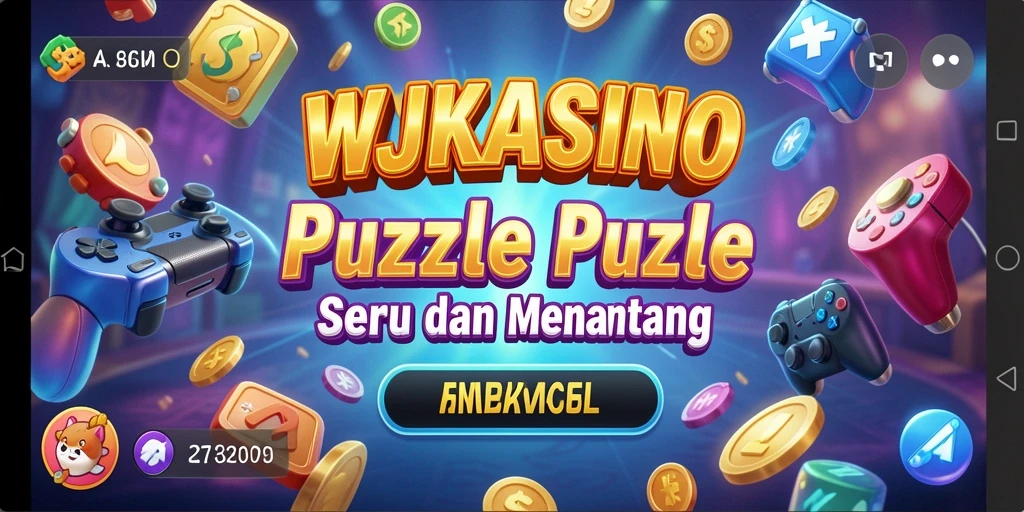 Tampilan gameplay WJKASINO dengan berbagai teka-teki yang menantang.