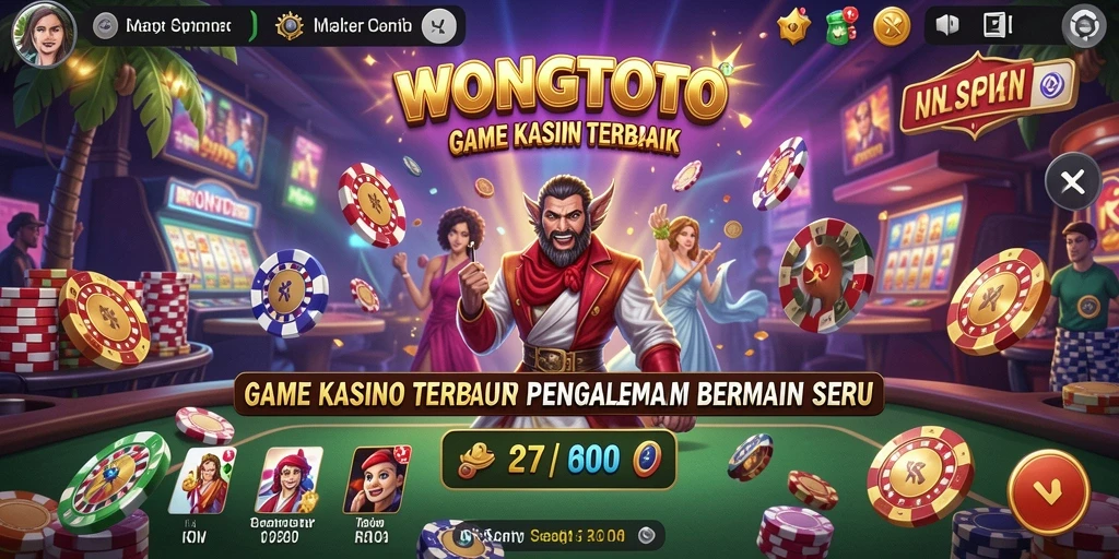 Gameplay menarik di WONGTOTO menampilkan perasaan bermain kasino yang nyata.